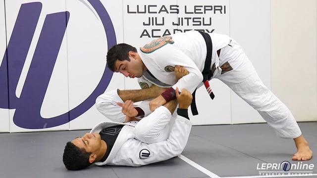 Lasso with Spider Guard Escape to Toreada Pass to Side Control