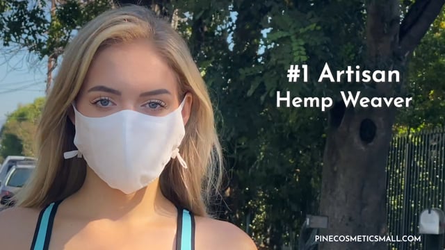 Pine Cosmetics Hemp Mask 30" V1