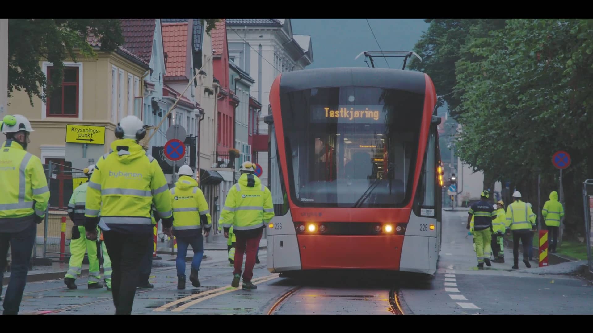 Bybanen Light Rail Train Bergen - Norway on Vimeo