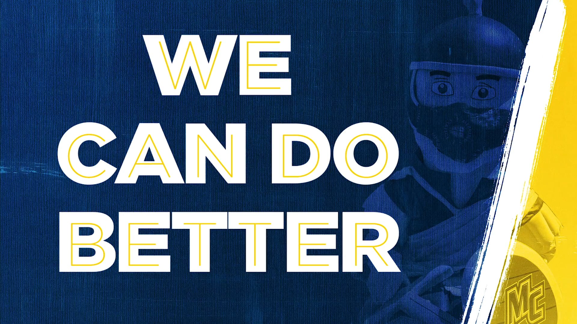 Mack Strikes Back: We Are Better Than That