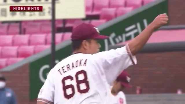 Adam Jones of the Orix Buffaloes hits his first home run in Japan with a  solo shot in the fifth inning against the Lotte Marines at Zozo Marine  Stadium in Chiba, near