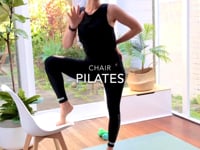 Chair Pilates (weights optional) - 21 minutes