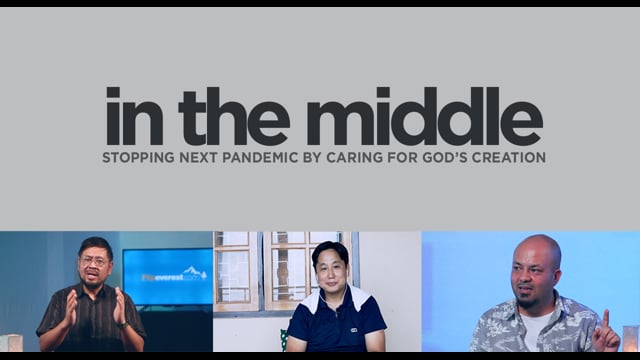 In the Middle – Rev. Mathusela Limboo and Mr. Abhay Pradhan