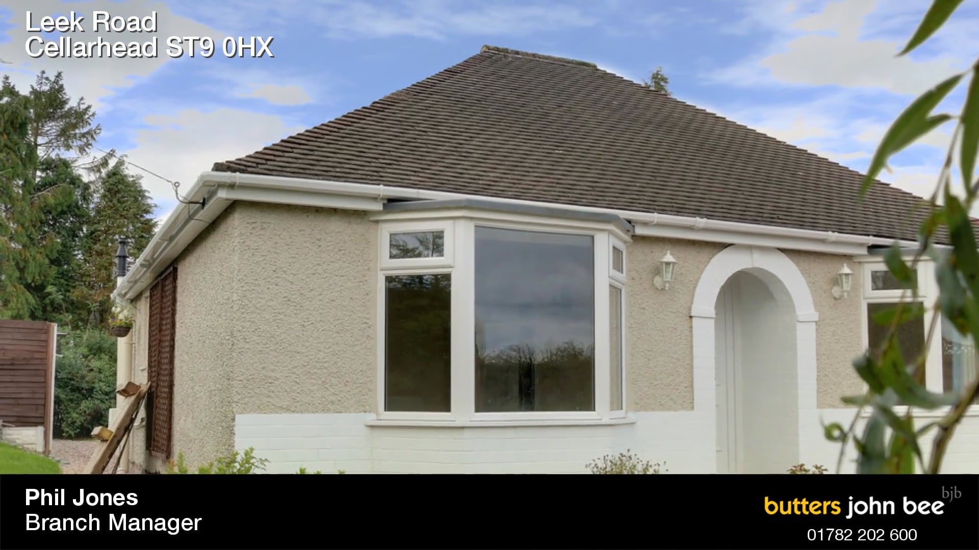 StokeOnTrent, 2 Bed Bungalow in Leek Road, Cellarhead ST9 0HX on Vimeo