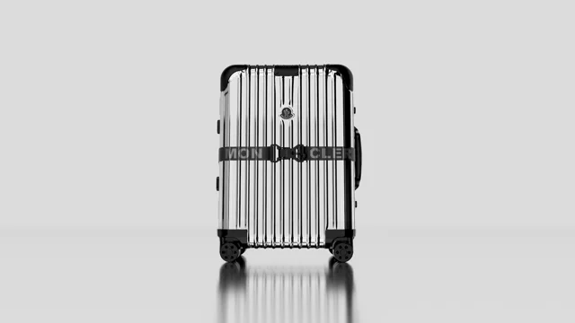 Moncler X Rimowa's new Instagram-friendly suitcase collab