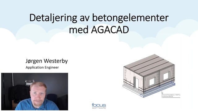 Detaljering av betongelementer med AGACAD