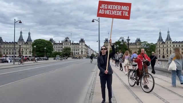 May 30th, Louises Bro, Copenhagen "JEG KEDER MIG AD HELVEDE TIL", 2020 on