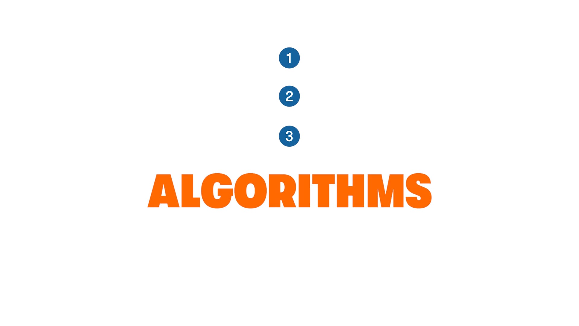 Get in the Game: Algorithms