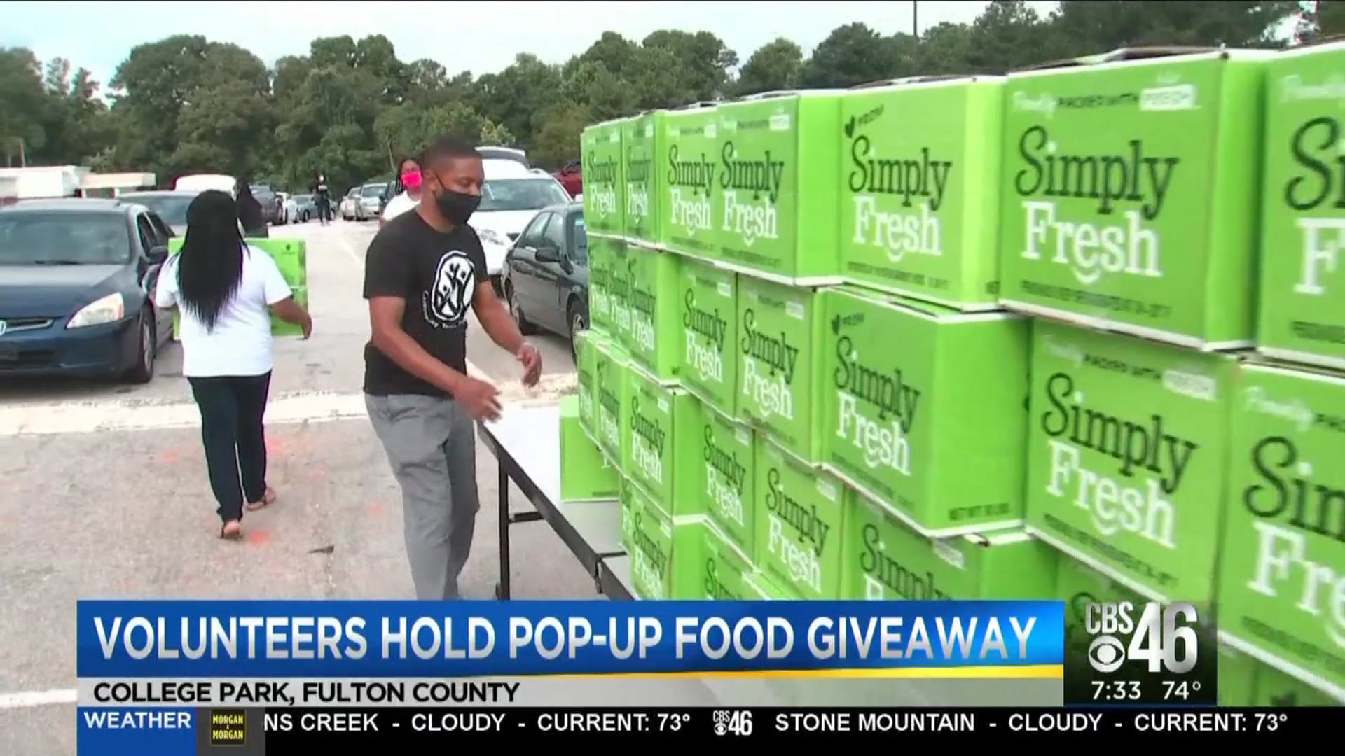 Community Teen Coalition Pop-Up Food Giveaway