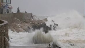 Temporal marítim de vent i pluja
