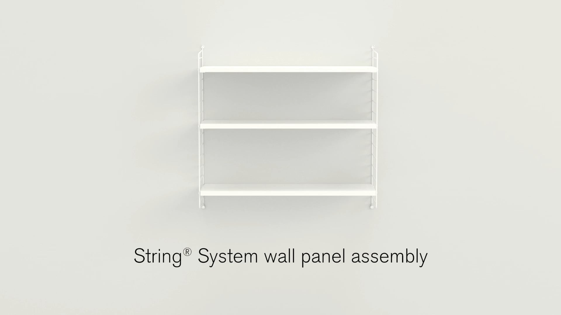 Assembly instructions - String Furniture