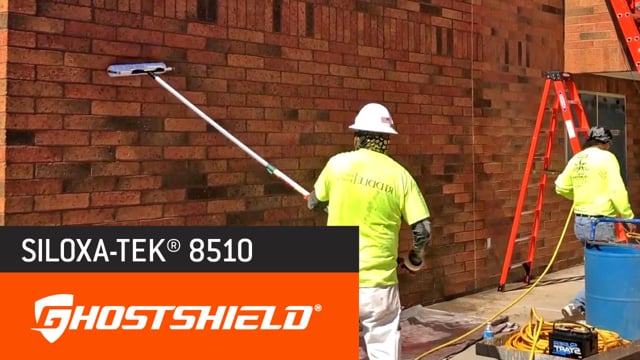Weatherproofing brick, block and CMU's w/ Siloxa-Tek® 8510