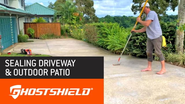 Ghostshield & Resurface Kauai - Siloxa-Tek® 8505 & 8500 oil and stain resistant penetrating concrete sealer