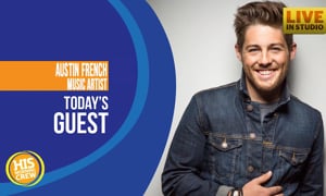 Austin French stopped by HIS Radio this morning!