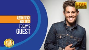 Austin French tells us all about his family and performs LIVE!