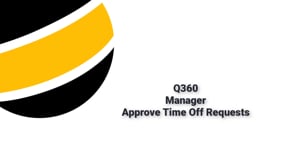 Manager Approve Employee Time Off Requests