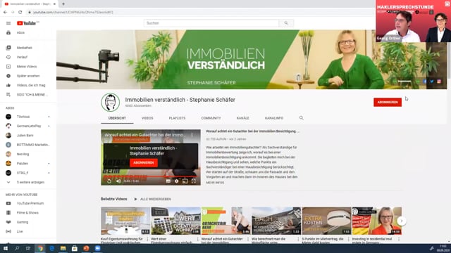 Der Makler und YouTube