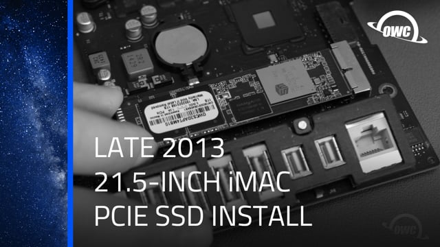Gobernador Inactividad Evaluable How to Upgrade/Replace the PCIe SSD in a 21.5-inch iMac (Late 2013) on Vimeo