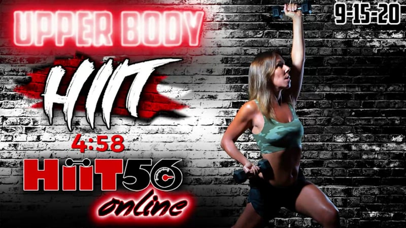 Hiit 56 | Upper Body | with Susie Q | 9/15/20
