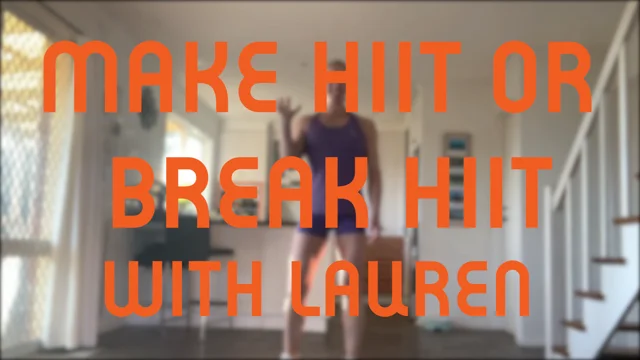 Break HIIT