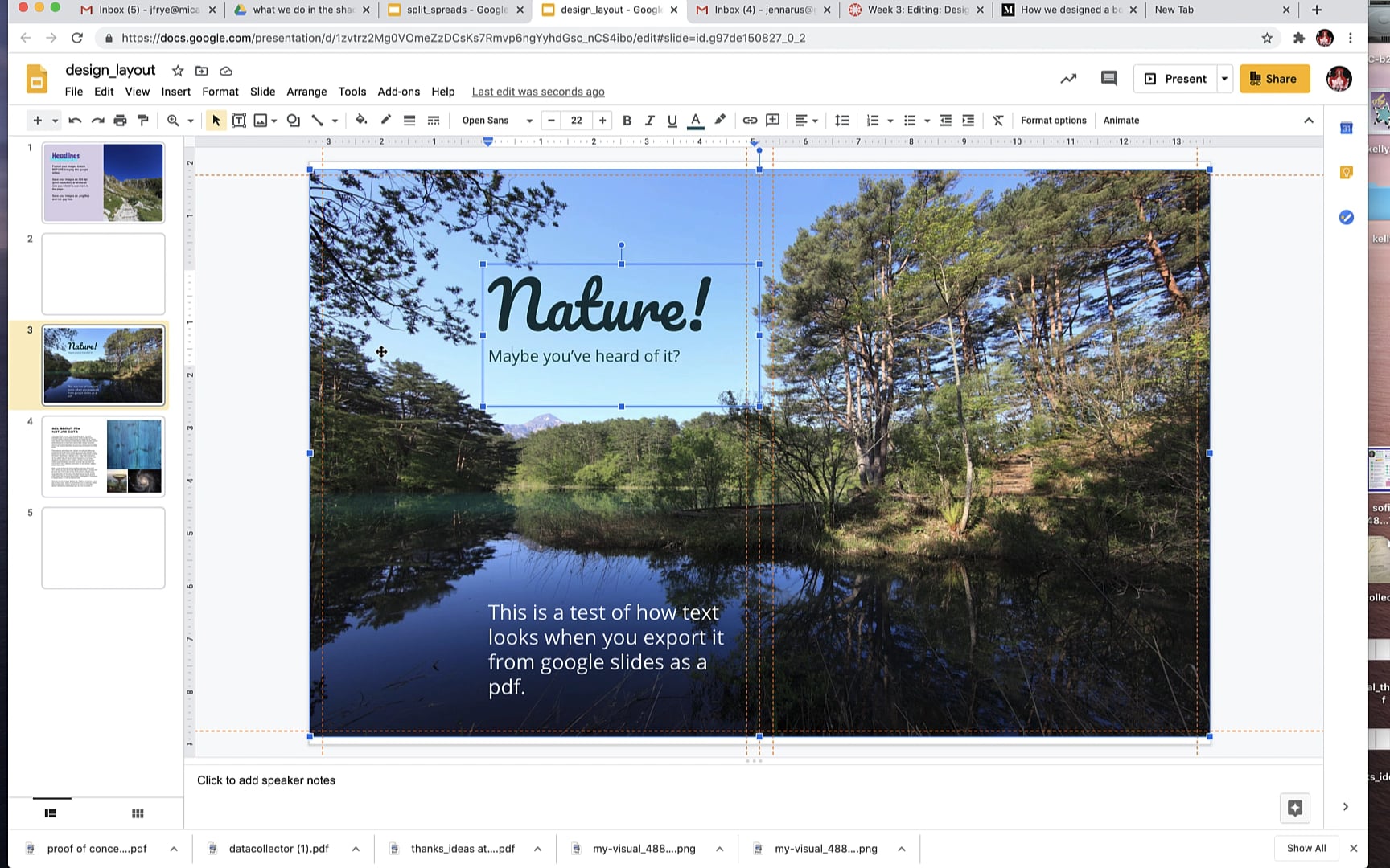 Page Layout in Google Slides on Vimeo
