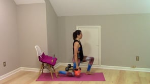 Split Squat Pulses