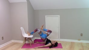 Elevated Bridge Pose Lifts