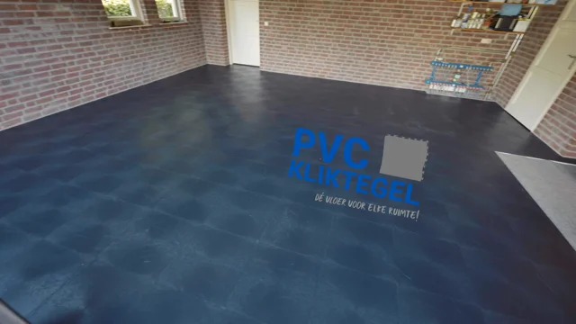 Werkstattboden sanierung mit PVC Klickfliesen│selber verlegen
