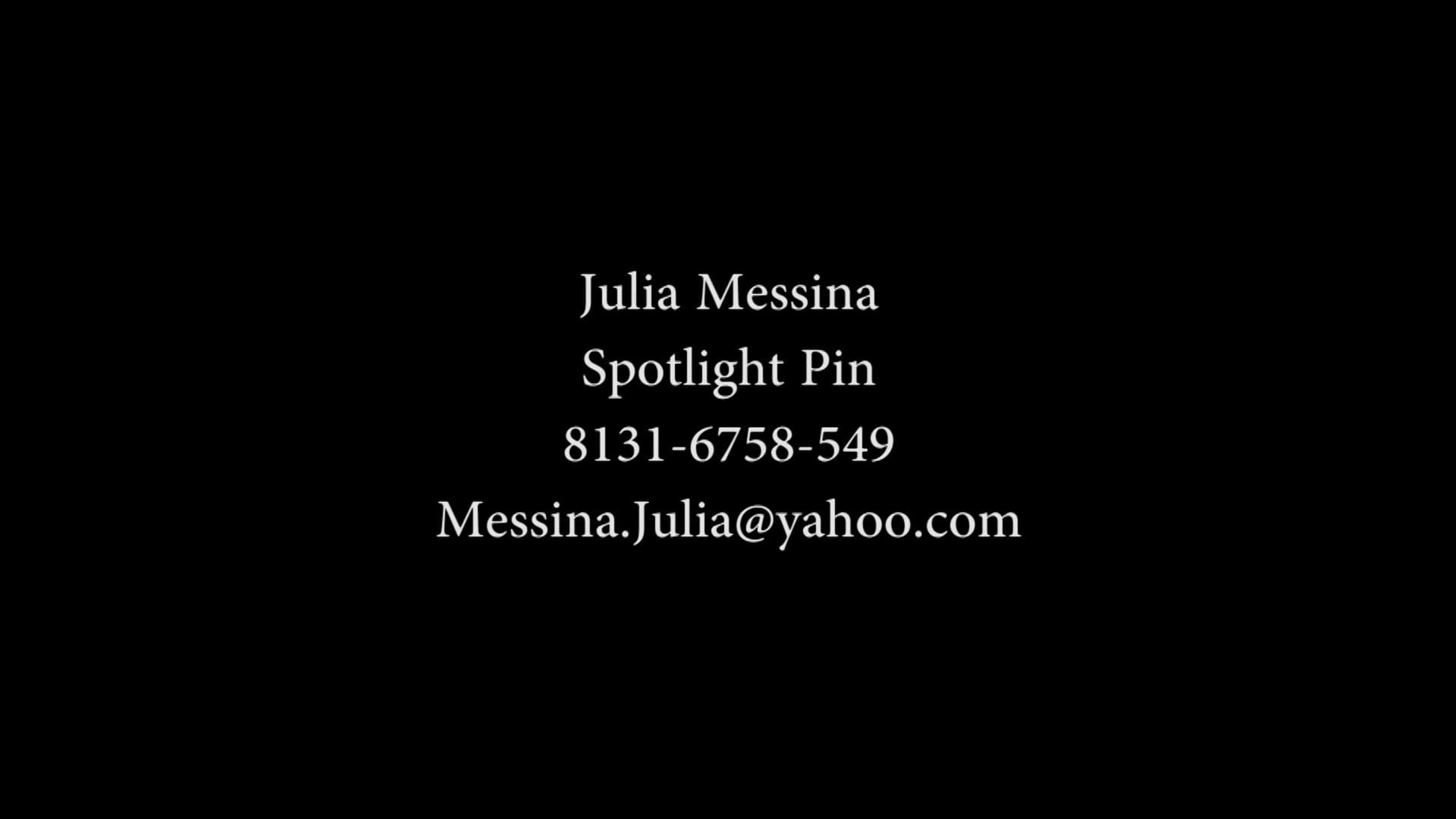 Julia Messina_monologue