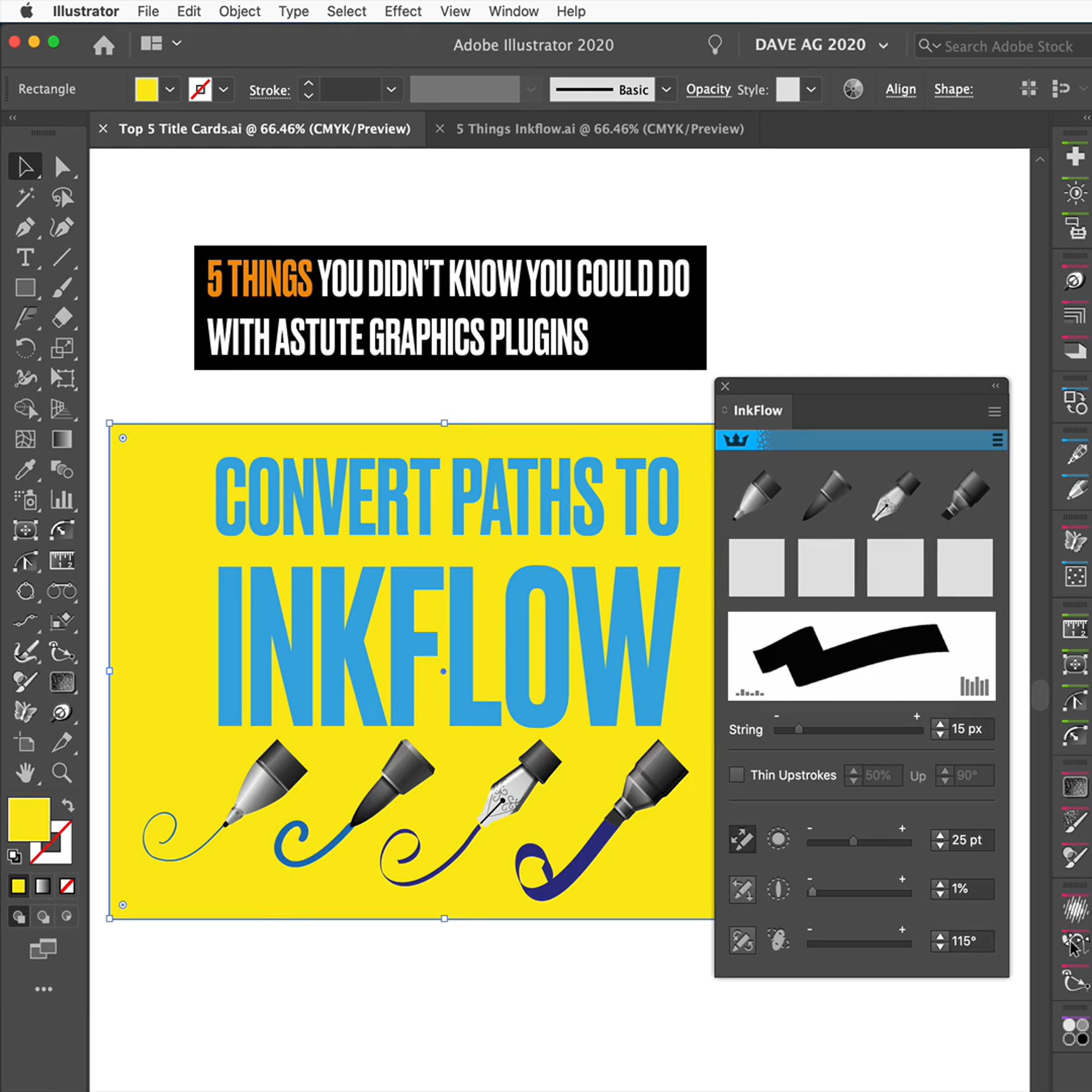 5 Things you didn't know you can do with Astute Graphics - INKFLOW ...