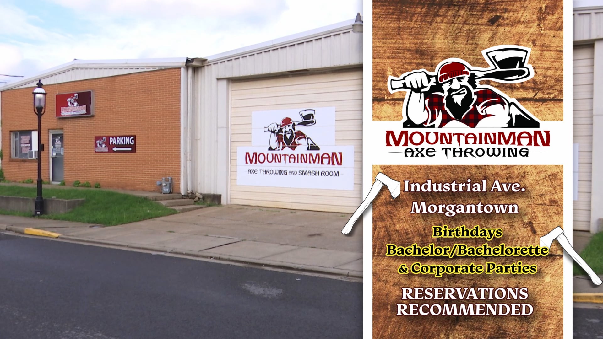 Mountain Man Axe Throwing Humpday 2020 with VO on Vimeo