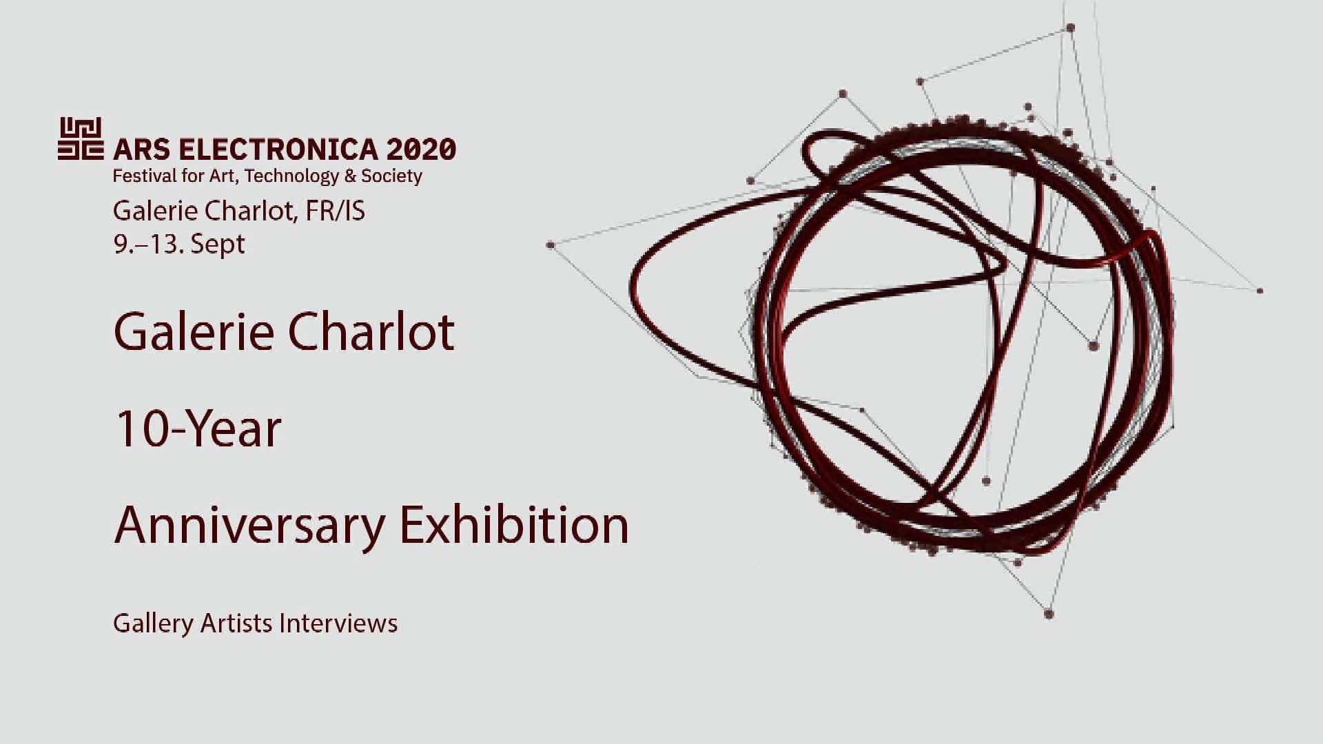 Gallery Space Garden - Galerie Charlot: 10 Year Anniversary Exhibition