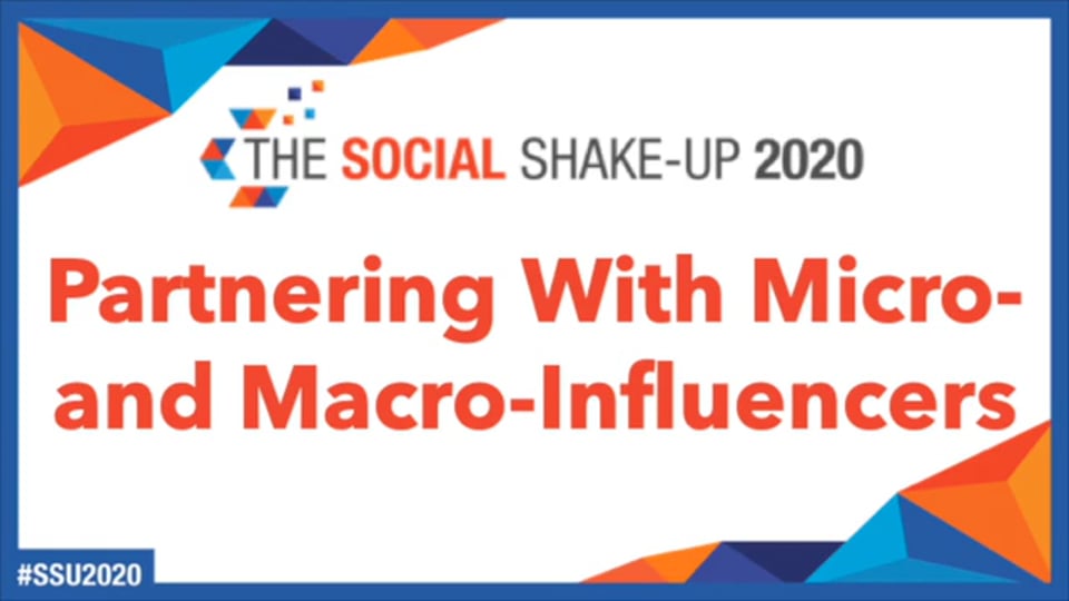Panel: How to Partner With Micro & Macro-Influencers