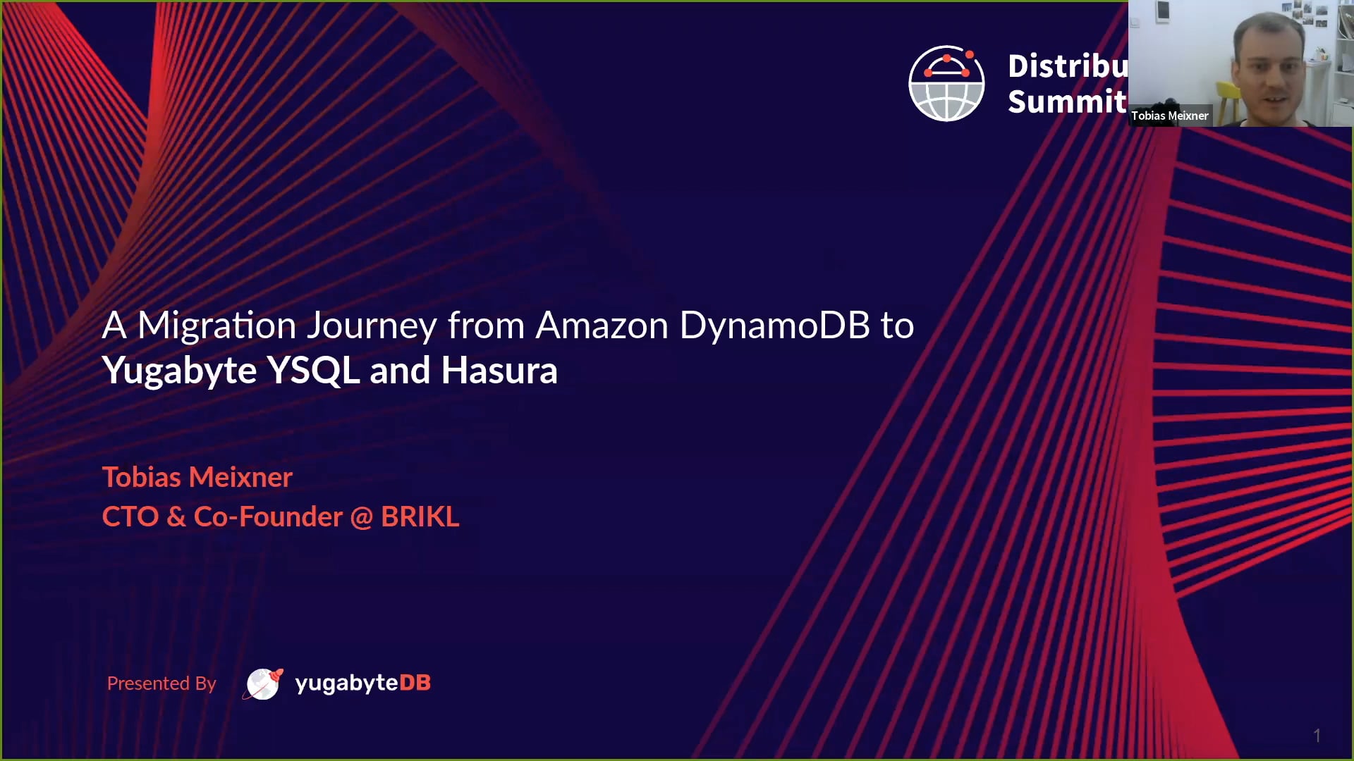 Distributed SQL Summit - A Migration Journey from Amazon DynamoDB to ...