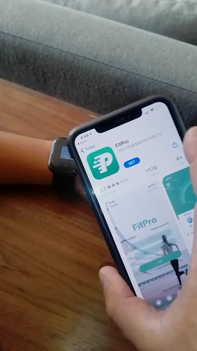 Fitpro app best sale for oshen watch