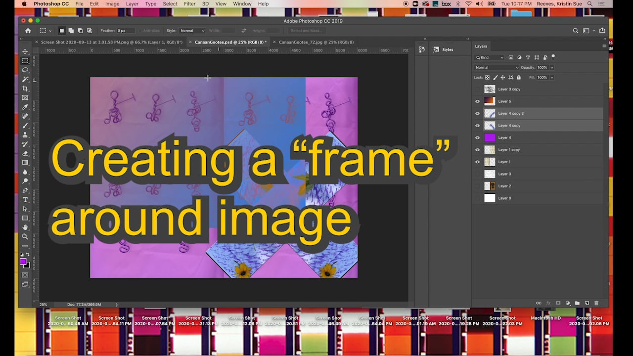Photoshop: Layers to make a 