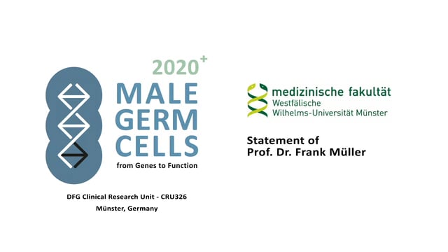 Prof. Dr. Frank Müller – Dean of of the Medical Faculty Münster talks about CRU326