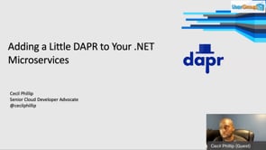 Adding a little DAPR to your .NET Microservices