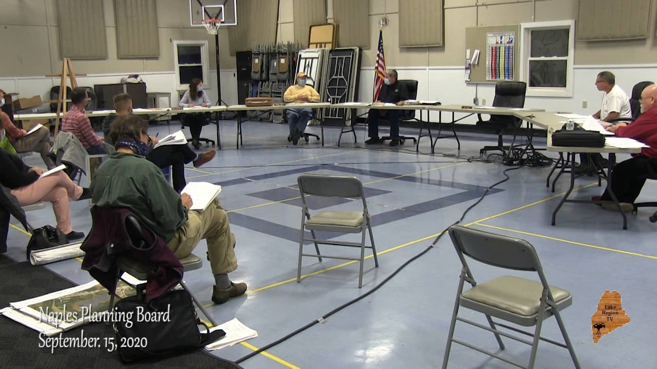 Naples Planning Board Meeting 9152020 on Vimeo