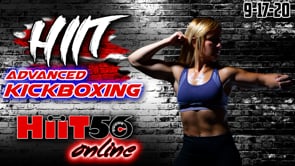 Hiit Kickboxing | Advanced | with Trisha | 9/17/20