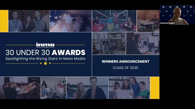 INMA 30 Under 30 Awards