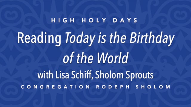 Today is the Birthday of the World – Lisa Schiff