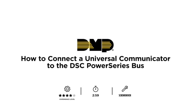 How to Connect a Universal Communicator to the DSC PowerSeries Bus