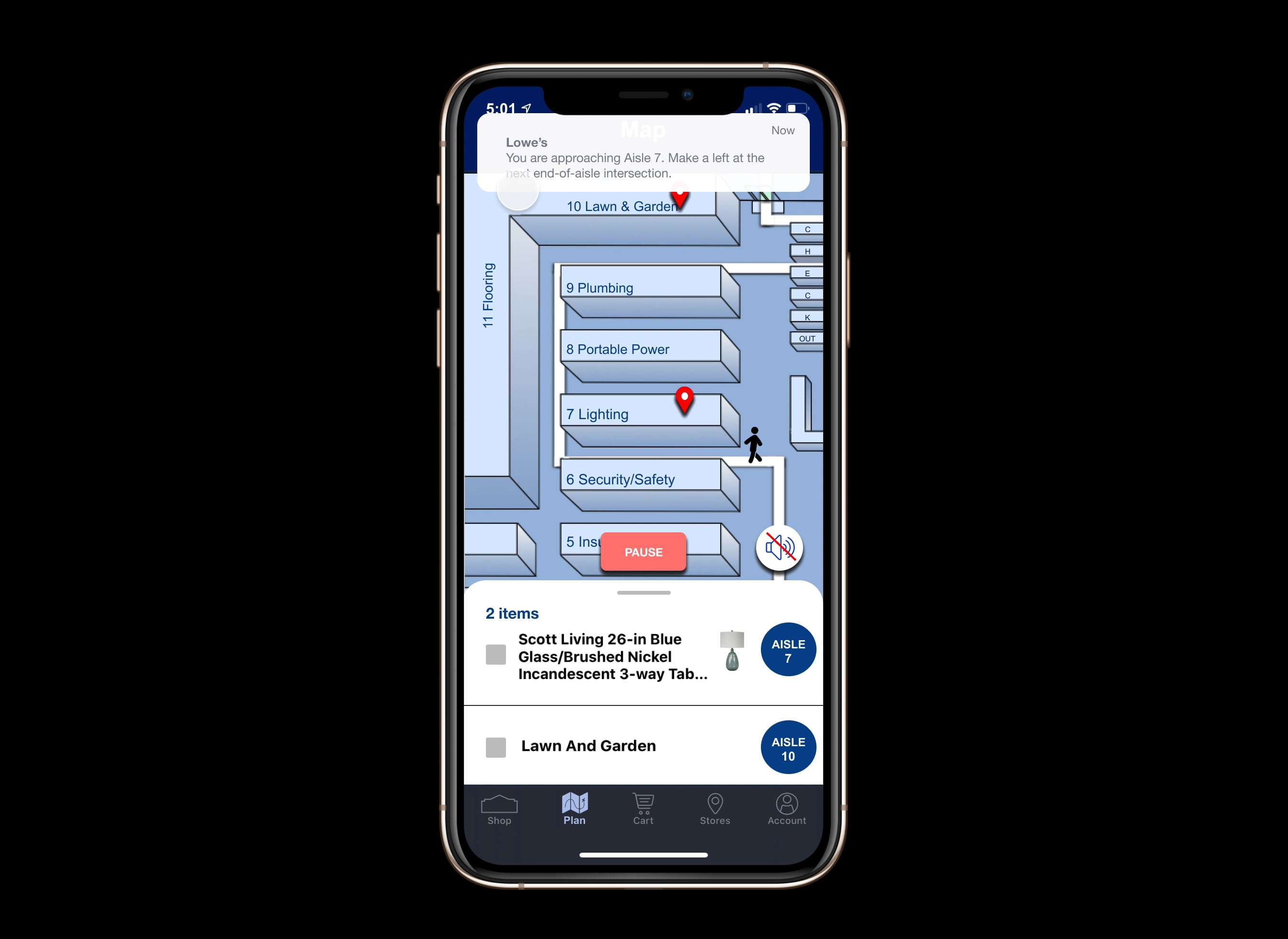 Lowe's Map Feature Demo on Vimeo