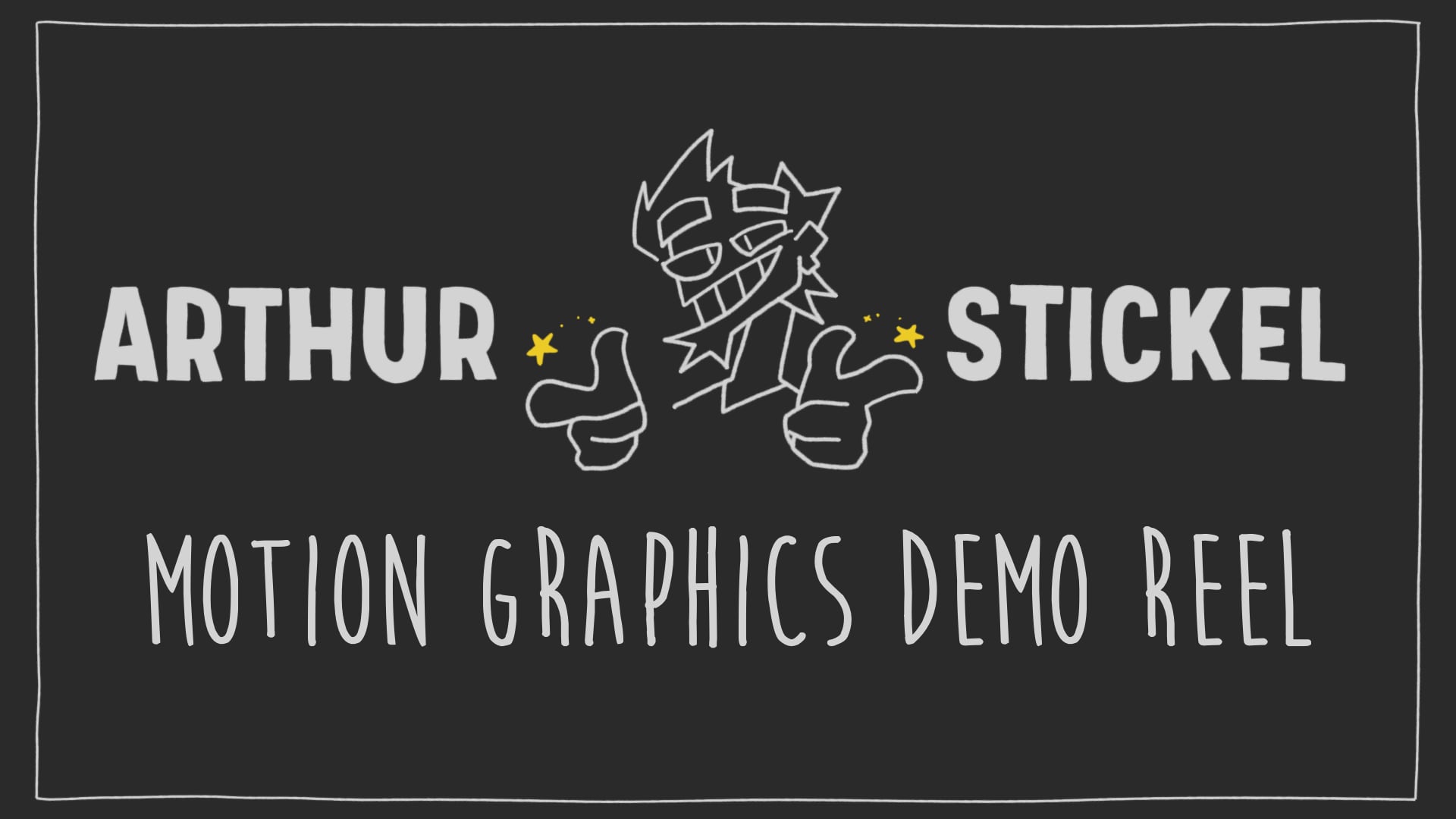 Arthur Stickel - Motion Graphics Demo Reel (2019)