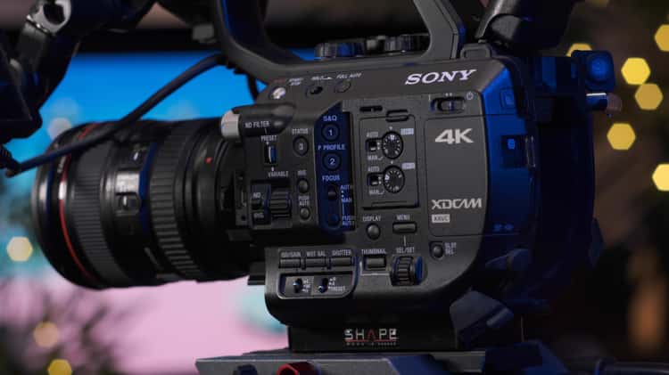 sony fs5 playback on camera