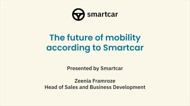 The future of mobility according to Smartcar