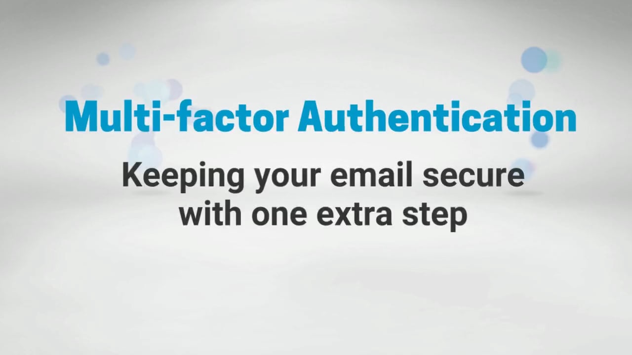 Multi-Factor Authentication on Vimeo