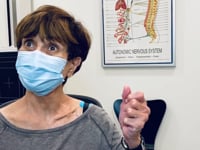 Couldn’t use left arm