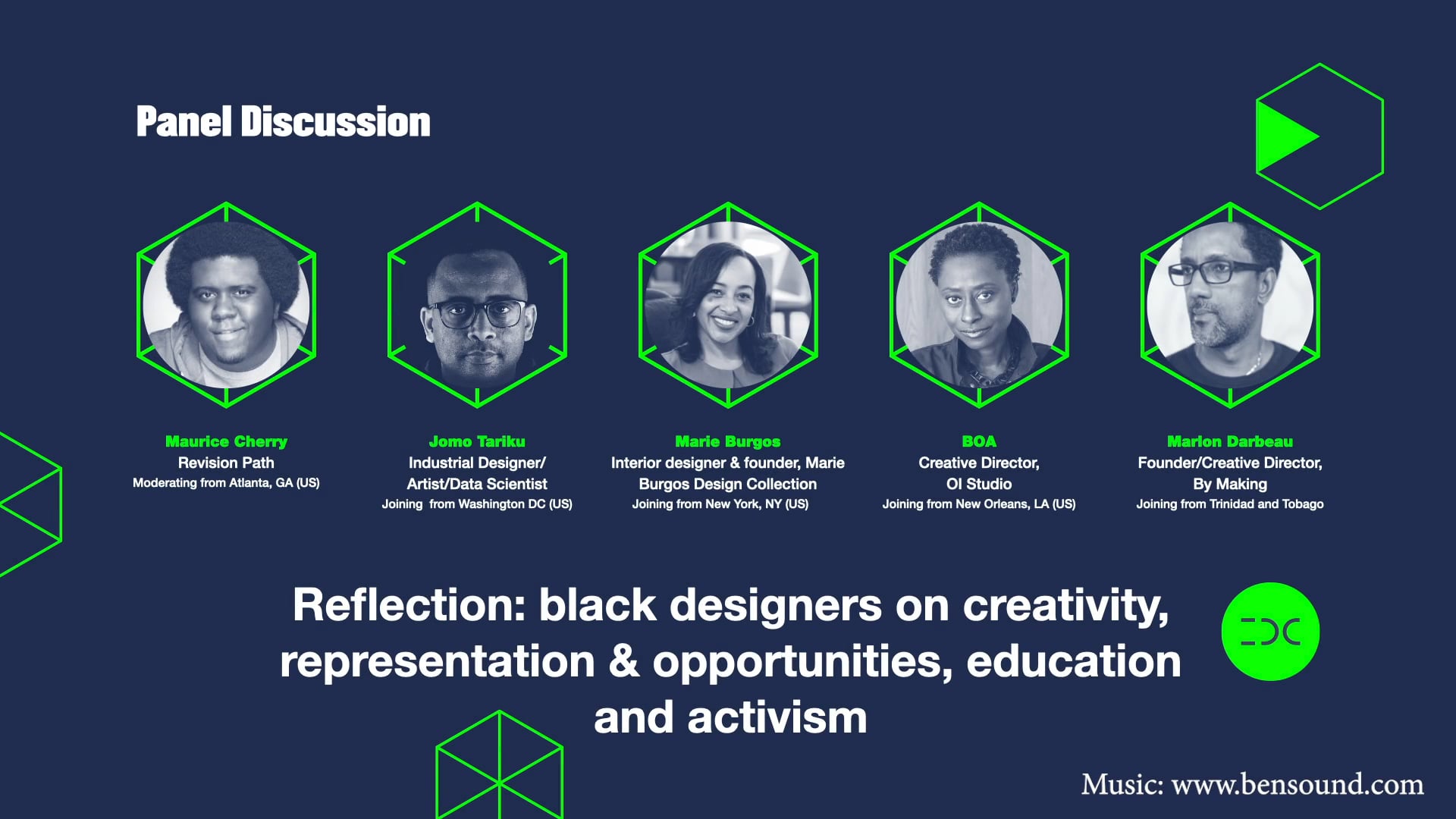 IDC 2020 - Breakout - Reflection: Black designers on creativity, representation & opportunities, education & activism